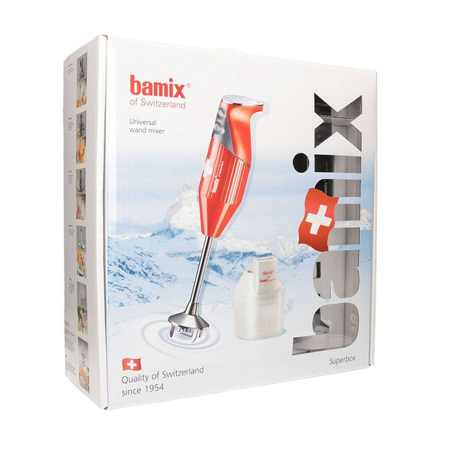 Bamix Superbox M200 - Srebrny - Blender Ręczny