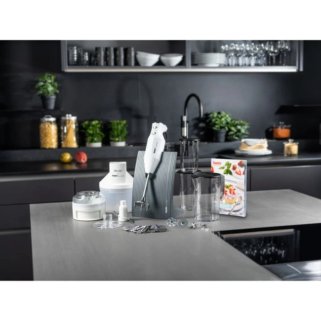 Blender ręczny Bamix Superbox M200 Limited Edition - Biały